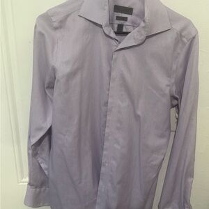 Calvin Klein Men's Light Purple Dress Shirt
